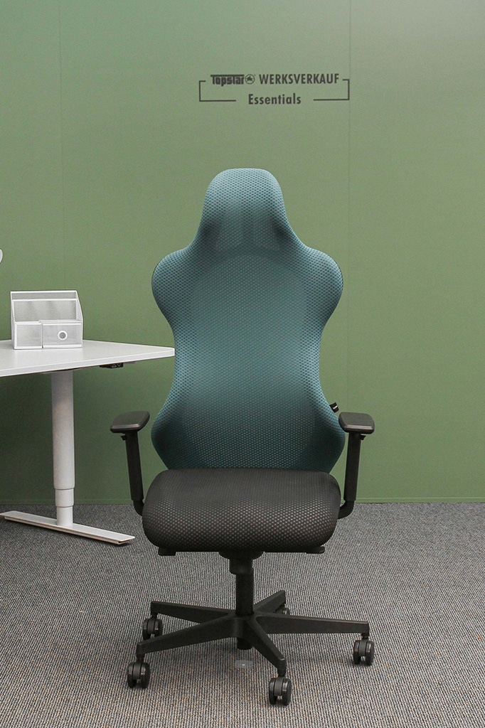 Sitness RS Sport mit Armlehnen schwarz/petrolblau