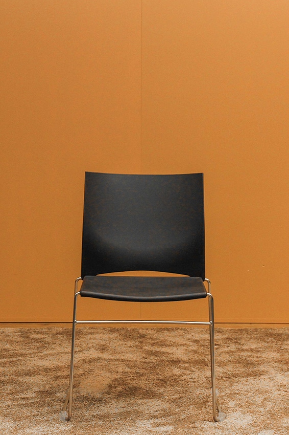 Wagner W-Chair chrom/schwarz