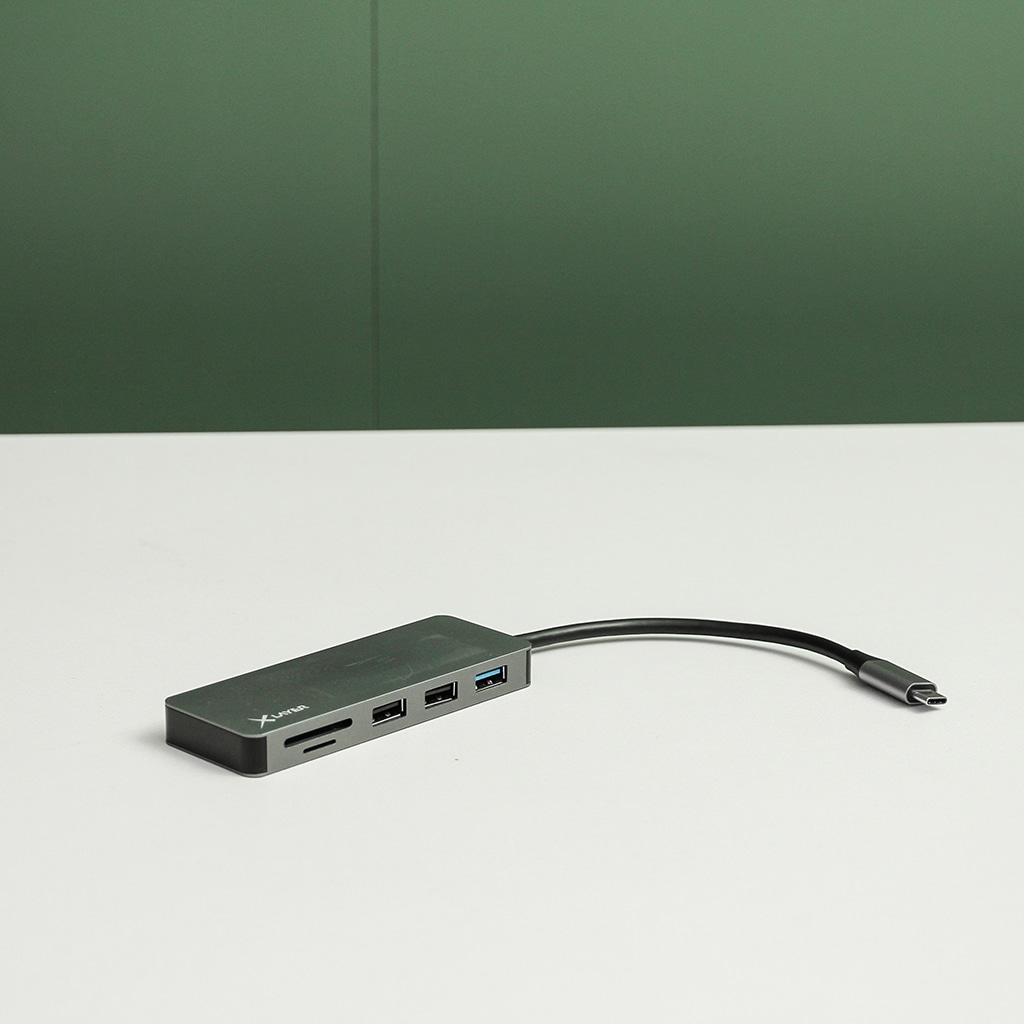 Typ C USB 3.0 Hub 7-in-1 XLayer   Art. 219045